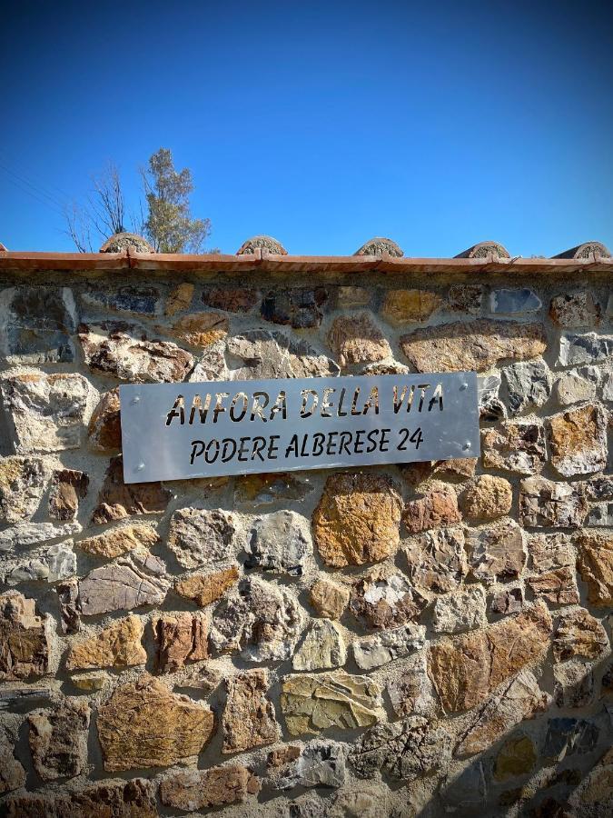 Agriturismo Anfora Della Vita Massa Marittima Exterior foto